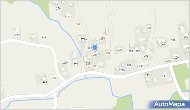 Wesoła, Wesoła, 280, mapa Wesoła
