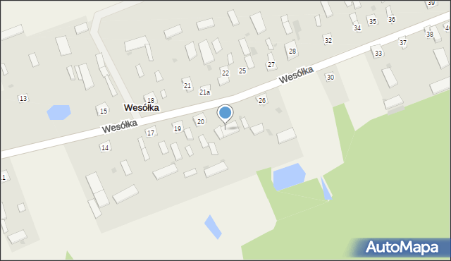 Wesółka, Wesółka, 48, mapa Wesółka