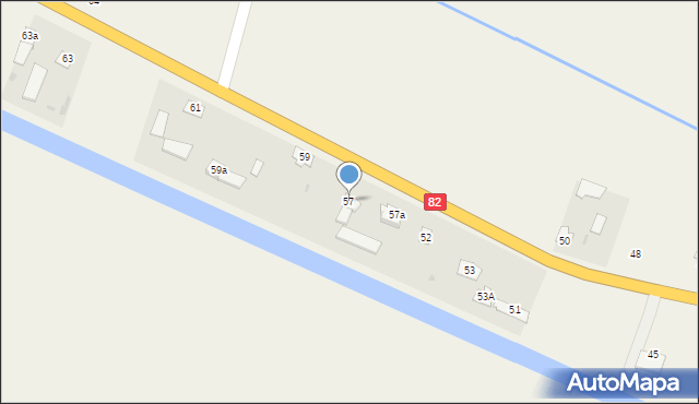 Wesołówka, Wesołówka, 57, mapa Wesołówka