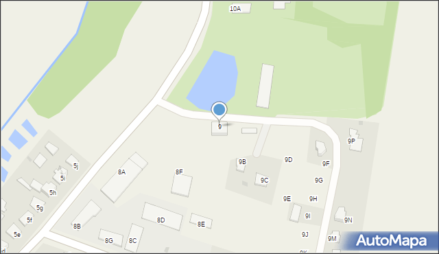 Wesołówka, Wesołówka, 9, mapa Wesołówka