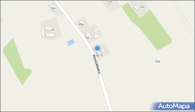 Wesołówka, Wesołówka, 62, mapa Wesołówka