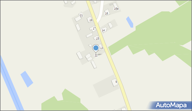 Wesołowo, Wesołowo, 11, mapa Wesołowo