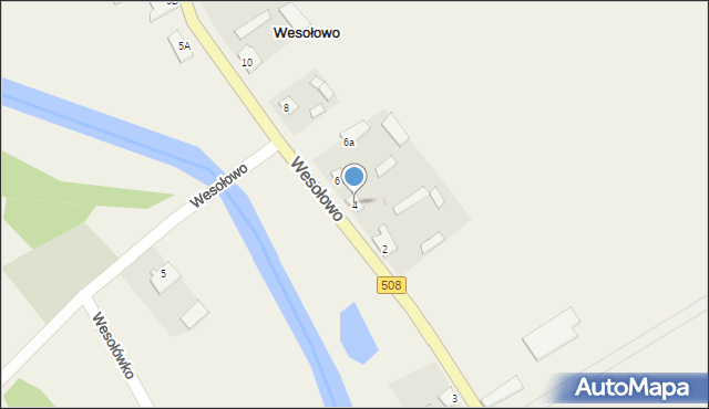 Wesołowo, Wesołowo, 4, mapa Wesołowo