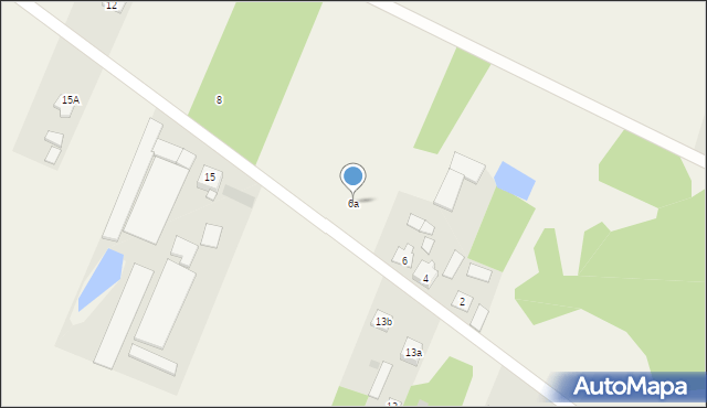 Węże, Węże, 6a, mapa Węże