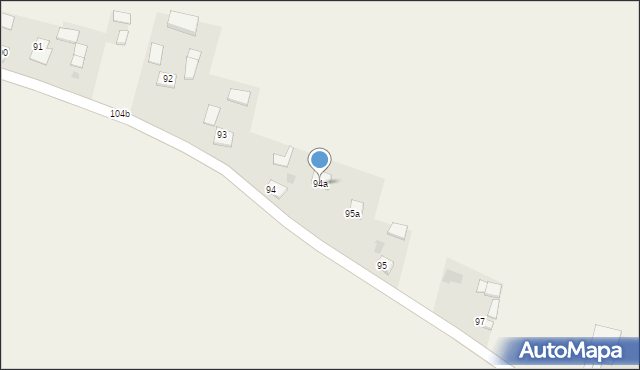Wężerów, Wężerów, 94a, mapa Wężerów