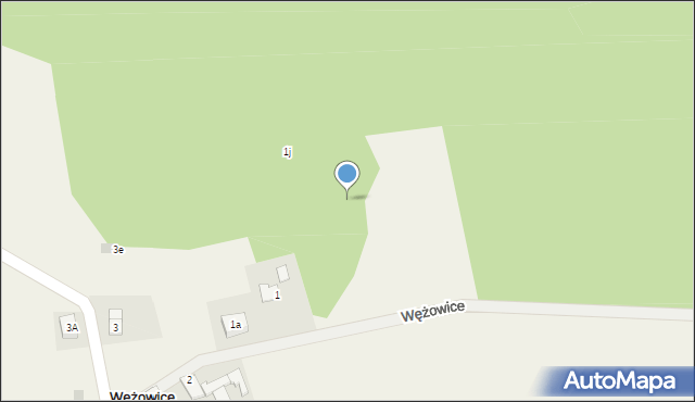Wężowice, Wężowice, 1g, mapa Wężowice