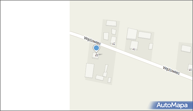 Wężowiec, Wężowiec, 43, mapa Wężowiec