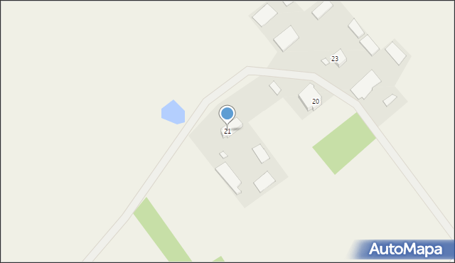 Wężówko, Wężówko, 21, mapa Wężówko