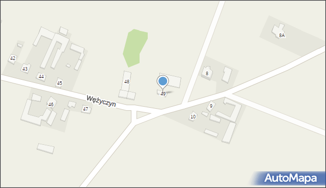 Wężyczyn, Wężyczyn, 49, mapa Wężyczyn