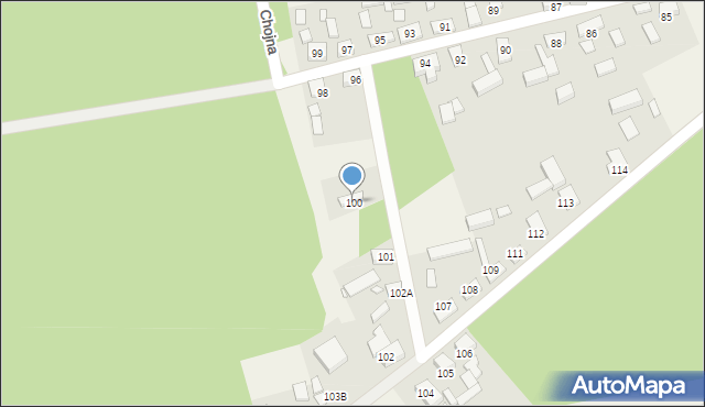 Wężyska, Wężyska, 100, mapa Wężyska