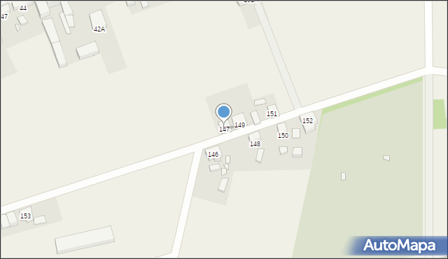 Wężyska, Wężyska, 147, mapa Wężyska