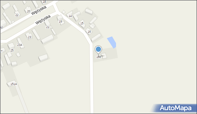 Wężyska, Wężyska, 16b, mapa Wężyska