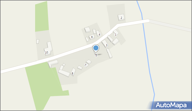 Wężyska, Wężyska, 5, mapa Wężyska