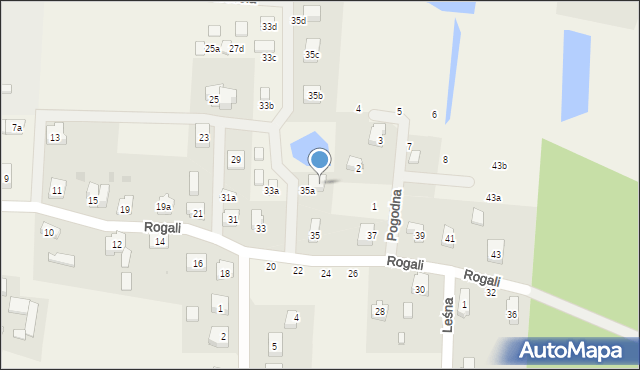 Wiele, Wesoła, 2, mapa Wiele