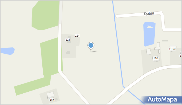 Wola Krzysztoporska, Wesoła, 123a, mapa Wola Krzysztoporska