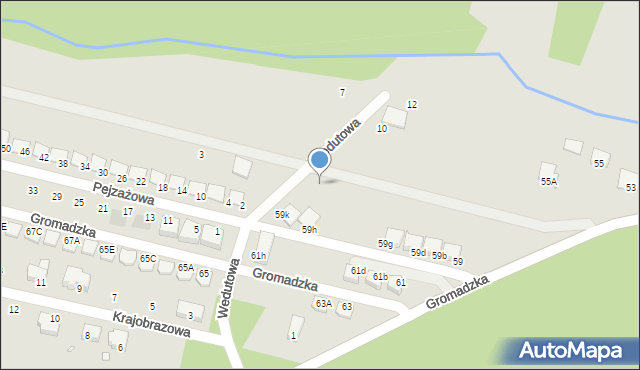 Wrocław, Wedutowa, 6, mapa Wrocławia