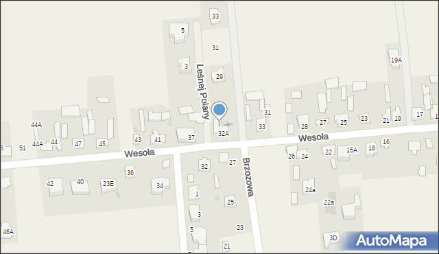 Zaborówek, Wesoła, 35, mapa Zaborówek