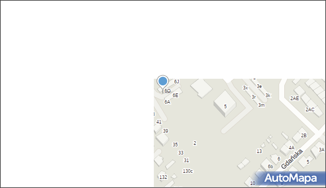 Żyrardów, Werbickiego Kazimierza, 6R, mapa Żyrardów