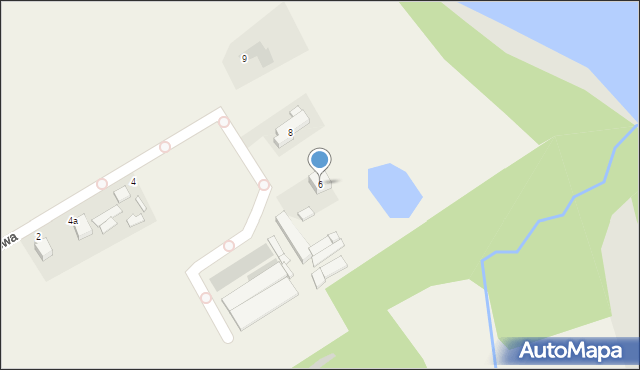 Baranowo, Wierzbowa, 6, mapa Baranowo