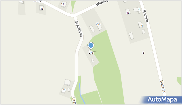 Barcice, Wierchy, 27b, mapa Barcice
