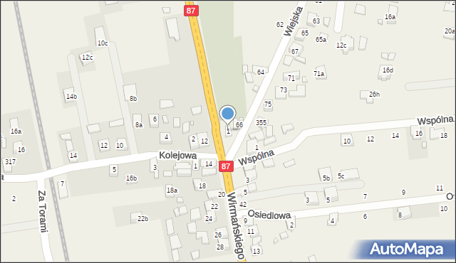 Barcice, Wirmańskiego Józefa, ks., 1, mapa Barcice