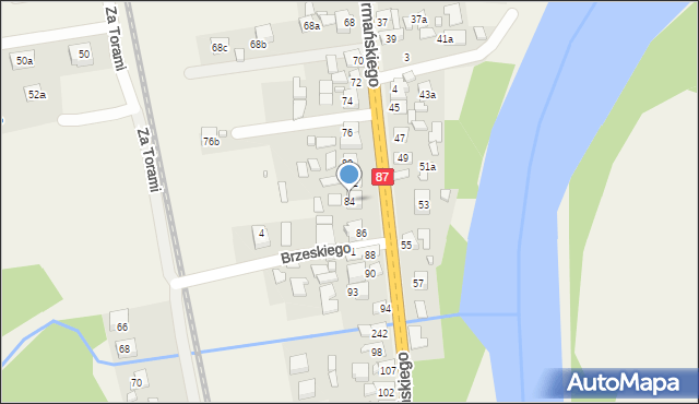 Barcice, Wirmańskiego Józefa, ks., 84, mapa Barcice