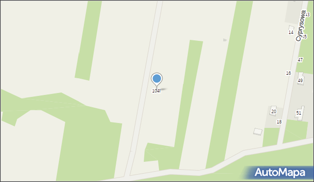 Barkowice, Widok, 104l, mapa Barkowice