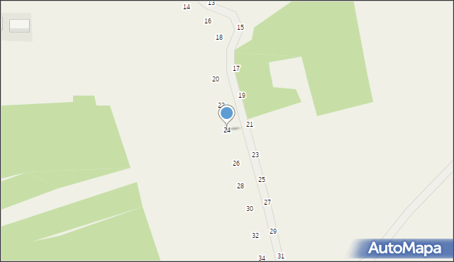 Będkowice, Wichrowa, 24, mapa Będkowice