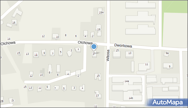 Bestwinka, Witosa Wincentego, 17, mapa Bestwinka