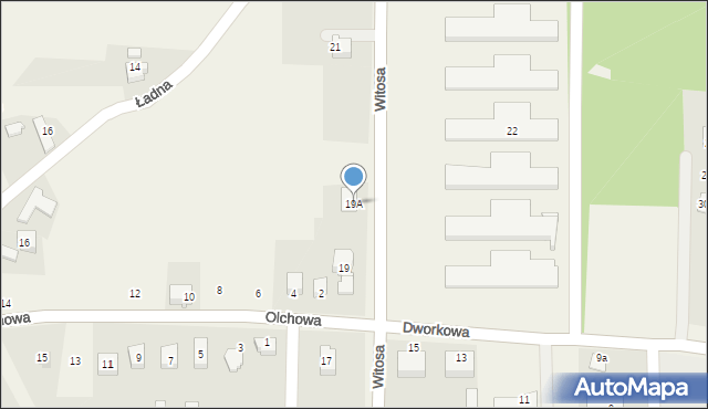 Bestwinka, Witosa Wincentego, 19A, mapa Bestwinka