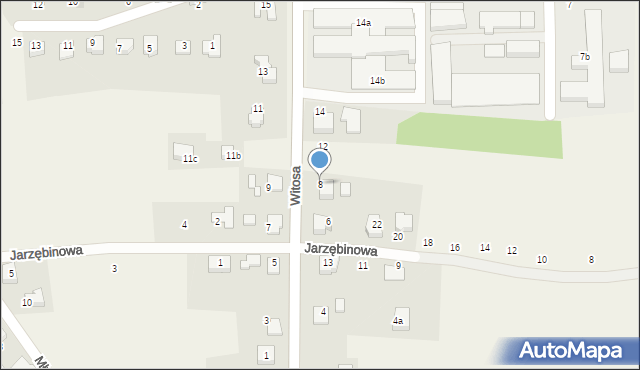 Bestwinka, Witosa Wincentego, 8, mapa Bestwinka