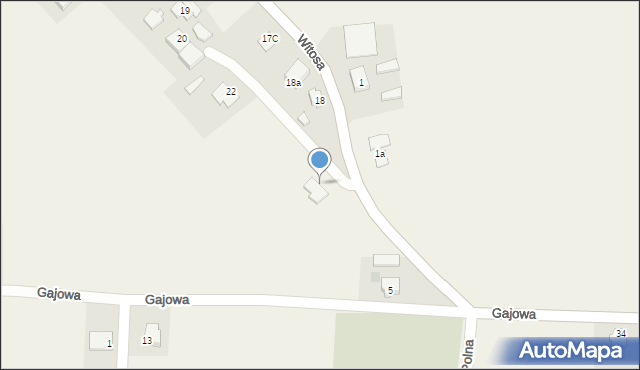 Białośliwie, Witosa Wincentego, 25, mapa Białośliwie