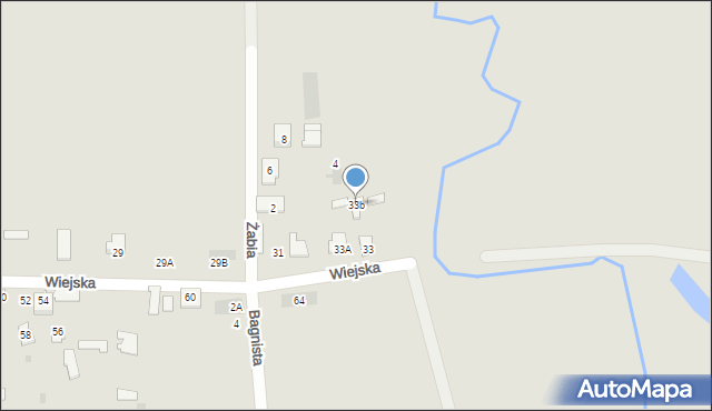 Bielsk Podlaski, Wiejska, 33b, mapa Bielsk Podlaski