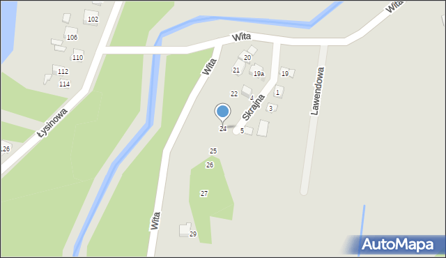 Bieruń, Wita, 24, mapa Bieruń