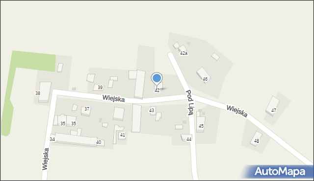 Błażejowice, Wiejska, 42, mapa Błażejowice