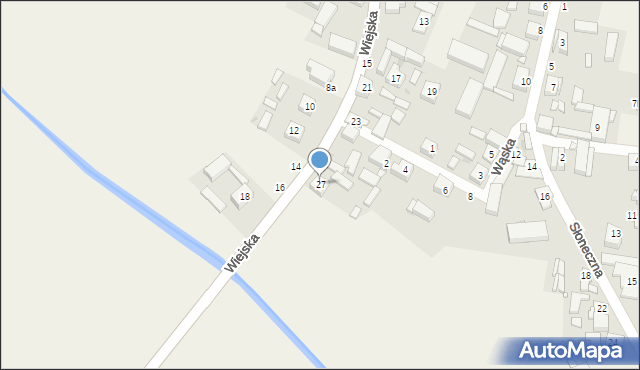 Błotnica, Wiejska, 27, mapa Błotnica