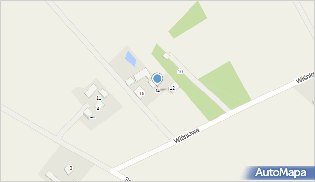 Bobrowce, Wiśniowa, 14, mapa Bobrowce