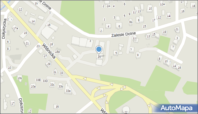 Bochnia, Wiśnicka, 20, mapa Bochni