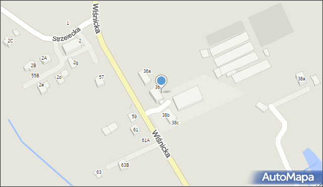 Bochnia, Wiśnicka, 38, mapa Bochni