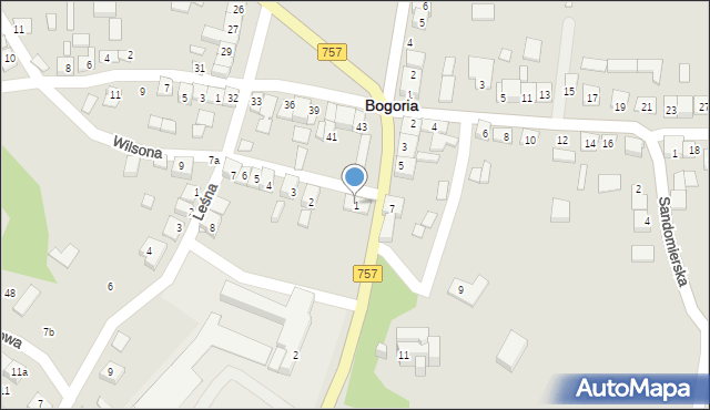 Bogoria, Wilsona Thomasa Woodrowa, 1, mapa Bogoria