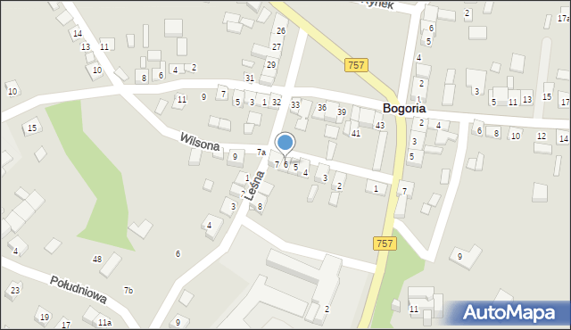 Bogoria, Wilsona Thomasa Woodrowa, 6, mapa Bogoria