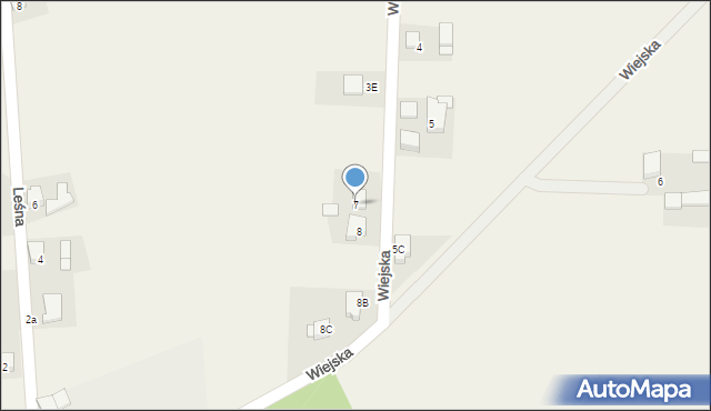 Boguszyn, Wiejska, 7, mapa Boguszyn