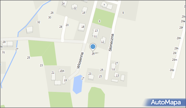 Bojano, Wiosenna, 15, mapa Bojano