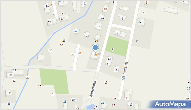 Bojano, Wiosenna, 18, mapa Bojano