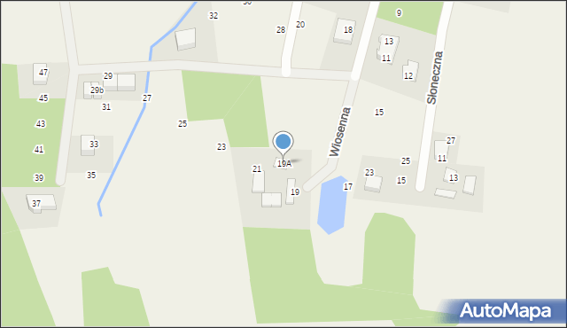 Bojano, Wiosenna, 19a, mapa Bojano