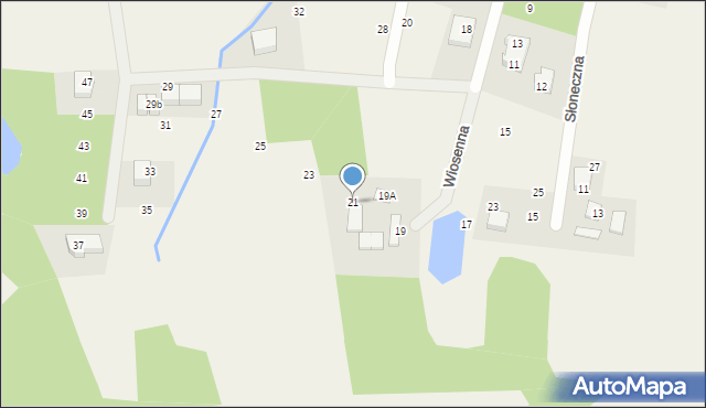 Bojano, Wiosenna, 21, mapa Bojano