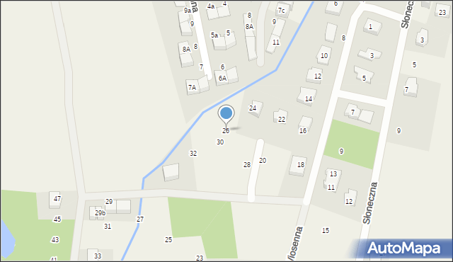 Bojano, Wiosenna, 26, mapa Bojano