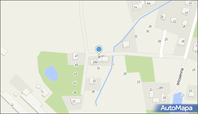 Bojano, Wiosenna, 29, mapa Bojano