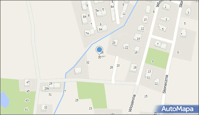 Bojano, Wiosenna, 30, mapa Bojano