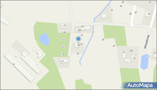 Bojano, Wiosenna, 33, mapa Bojano